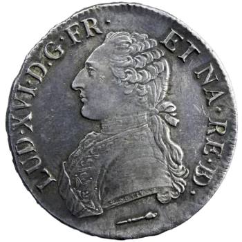 Louis XVI écu de Béarn aux branches d'olivier 1786 Pau