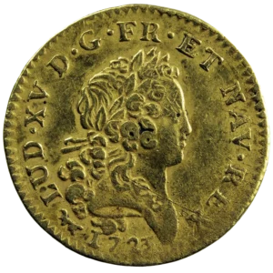 Louis XV Half-louis mirliton 1723 Paris