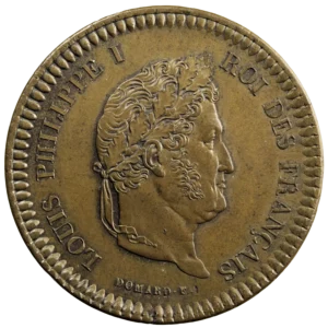Louis Philippe essai du décime