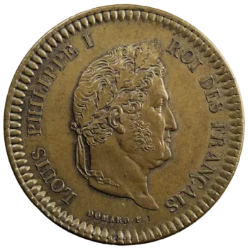 Louis Philippe essai du décime
