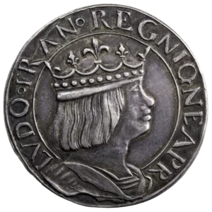 Essai module et metal au type ducat Louis XII