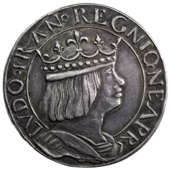 Essai module et metal au type ducat Louis XII