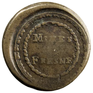 Mines de Fresnes monnaie en cuivre