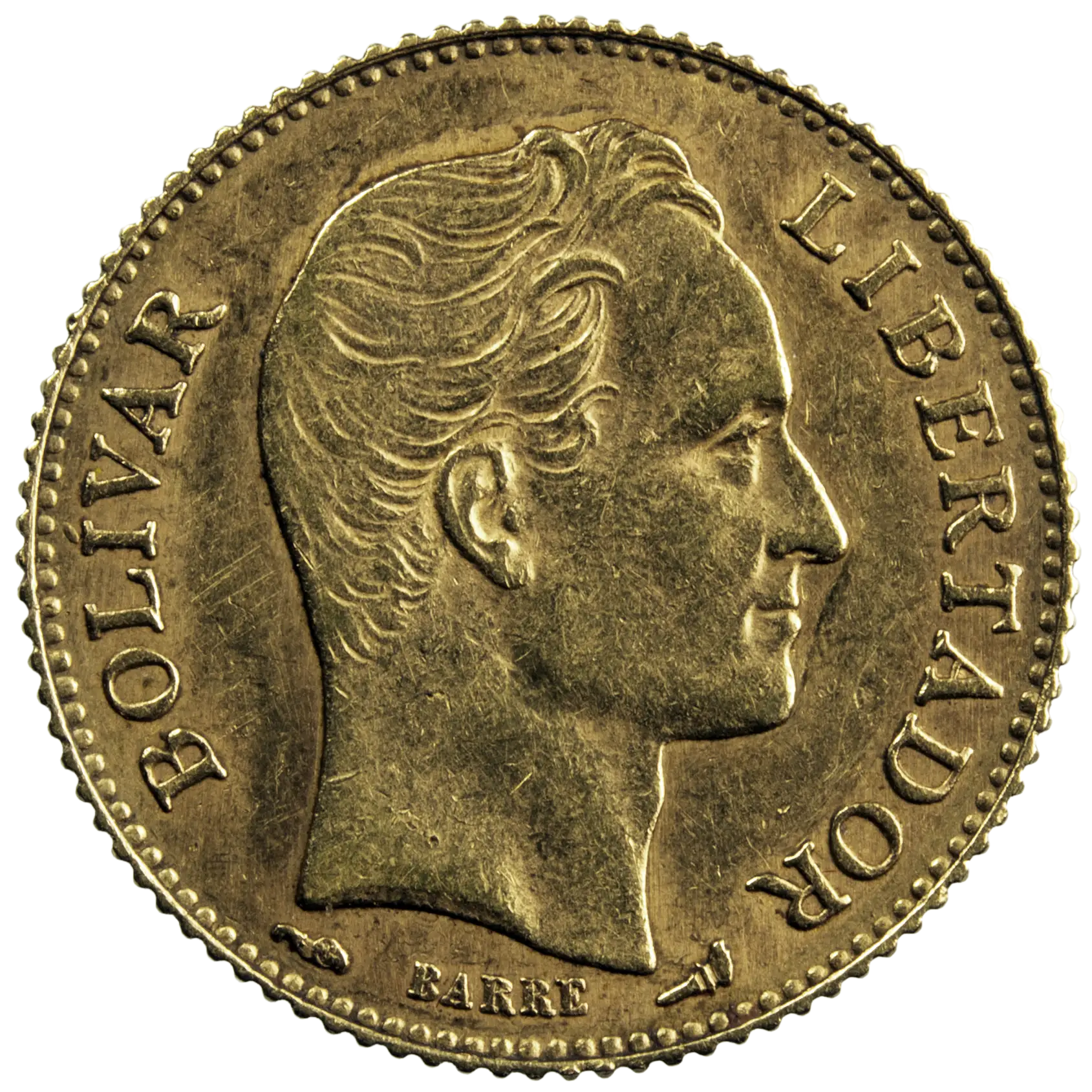 Venezuela 20 bolívars 1910 Paris
