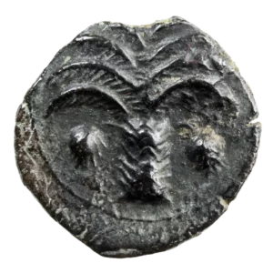 Zeugitanie Carthage Bronze Pegase et palmier