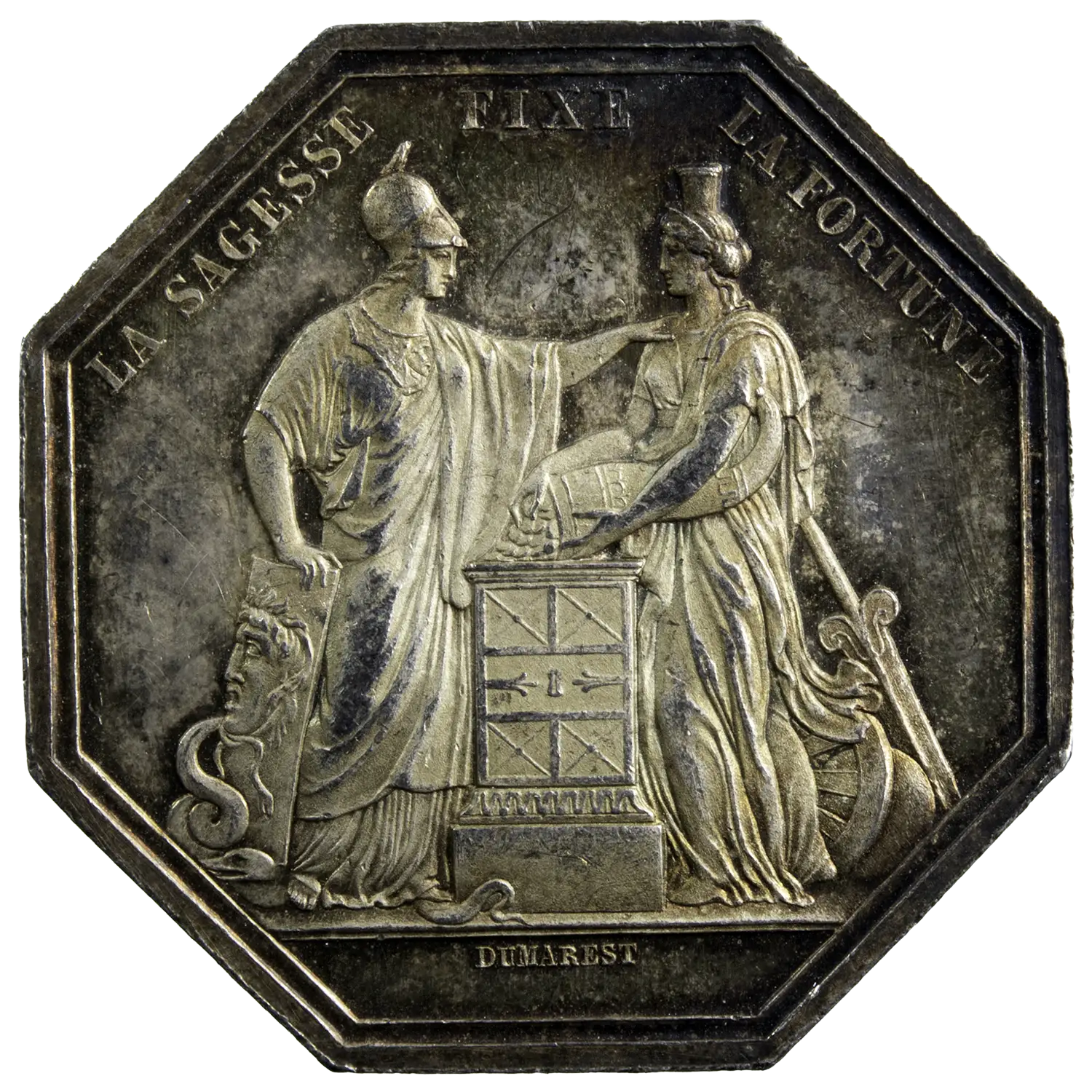 Banque de France jeton en argent