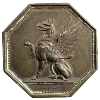 Lyon jeton société du griffon