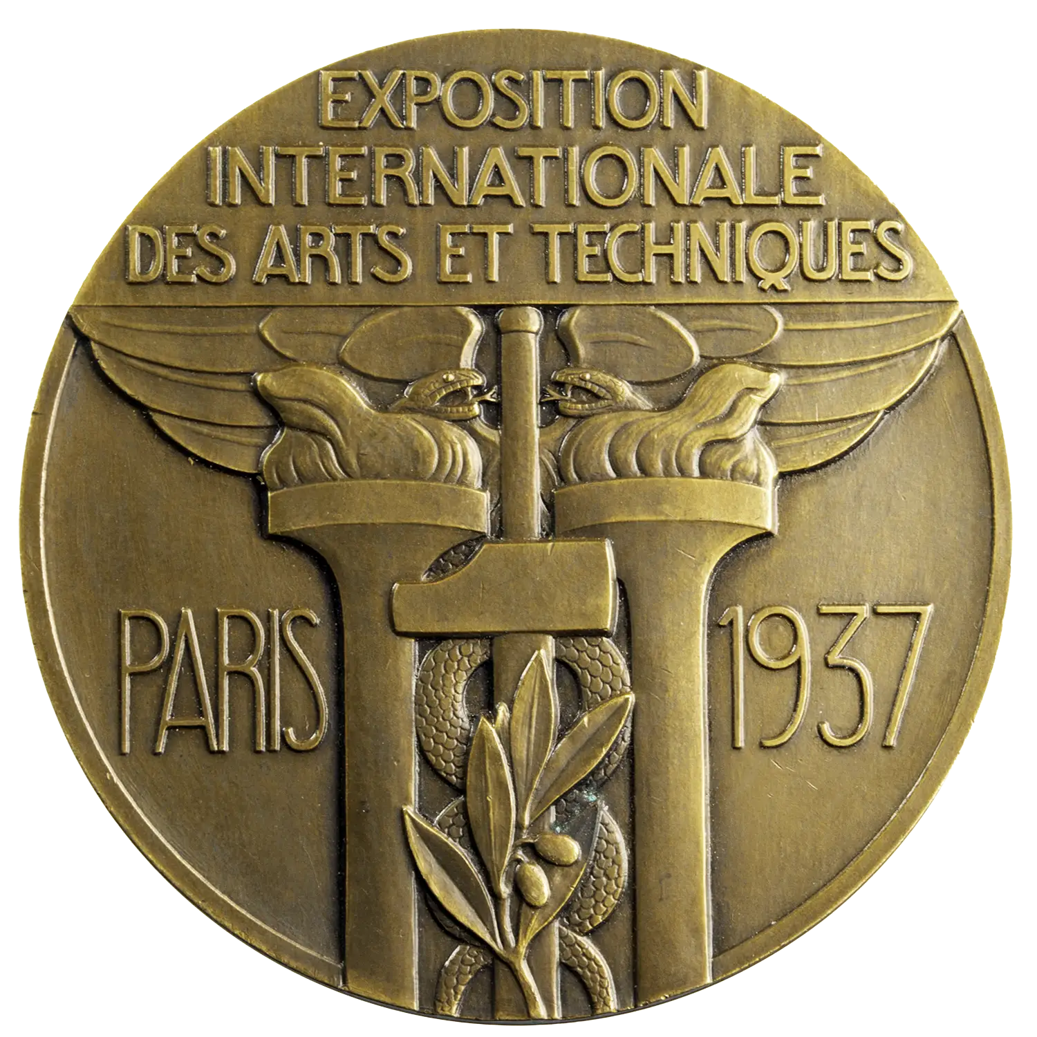 AE medal by Pierre Turin exposition Arts and Technology - Image 2