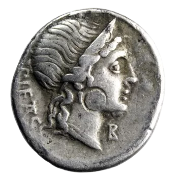 M. Herennius denier 108-107