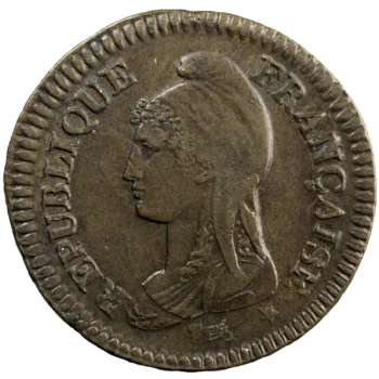 Directoire un décime An 5 Paris