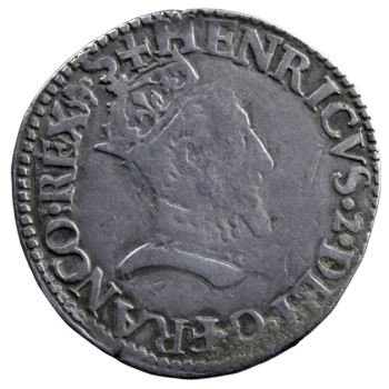 Henri II demi teston 1554 Bayonne