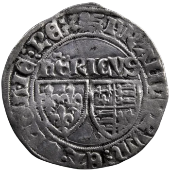 Henri VI blanc aux écus Rouen