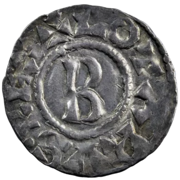 Lothaire denier Chalon sur Saône