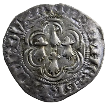 Bretagne Jean V blanc frappé à Rennes