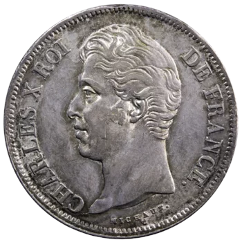 Charles X 5 francs 1830 Marseille