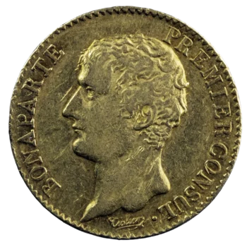 Consulat 20 francs or an XI