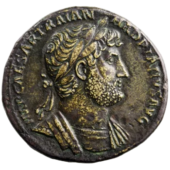 Hadrien sesterce Rome 122