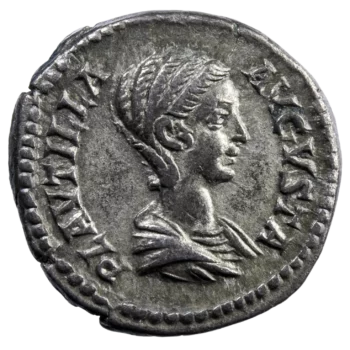 Plautille denier Rome 202