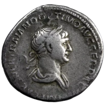 Trajan denier Rome 116