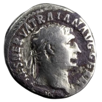 Trajan denier Rome 102