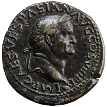 Vespasien dupondius Lyon 77-78