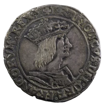 Francois I teston 1519-1527 Lyon