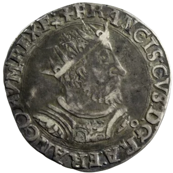 Francois I demi teston 5eme type Lyon