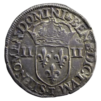 Henri III 1/4 d'écu 1582 Nantes