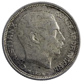 Danemark Christian X 2 kroner 1930