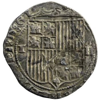 Espagne Ferdinand V et Isabel 2 reales Tolède
