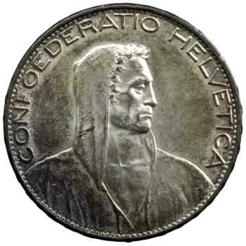 Suisse 5 francs 1926 Berne