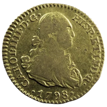 Spain Carlos IV escudo 1798 Madrid