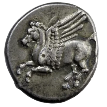 Bruttium Medma AR stater