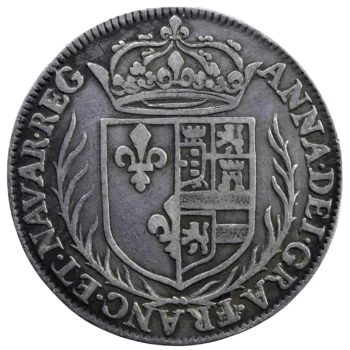 Anne of Austria silver token 1641