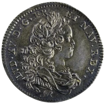 Louis XV AR jeton 1718