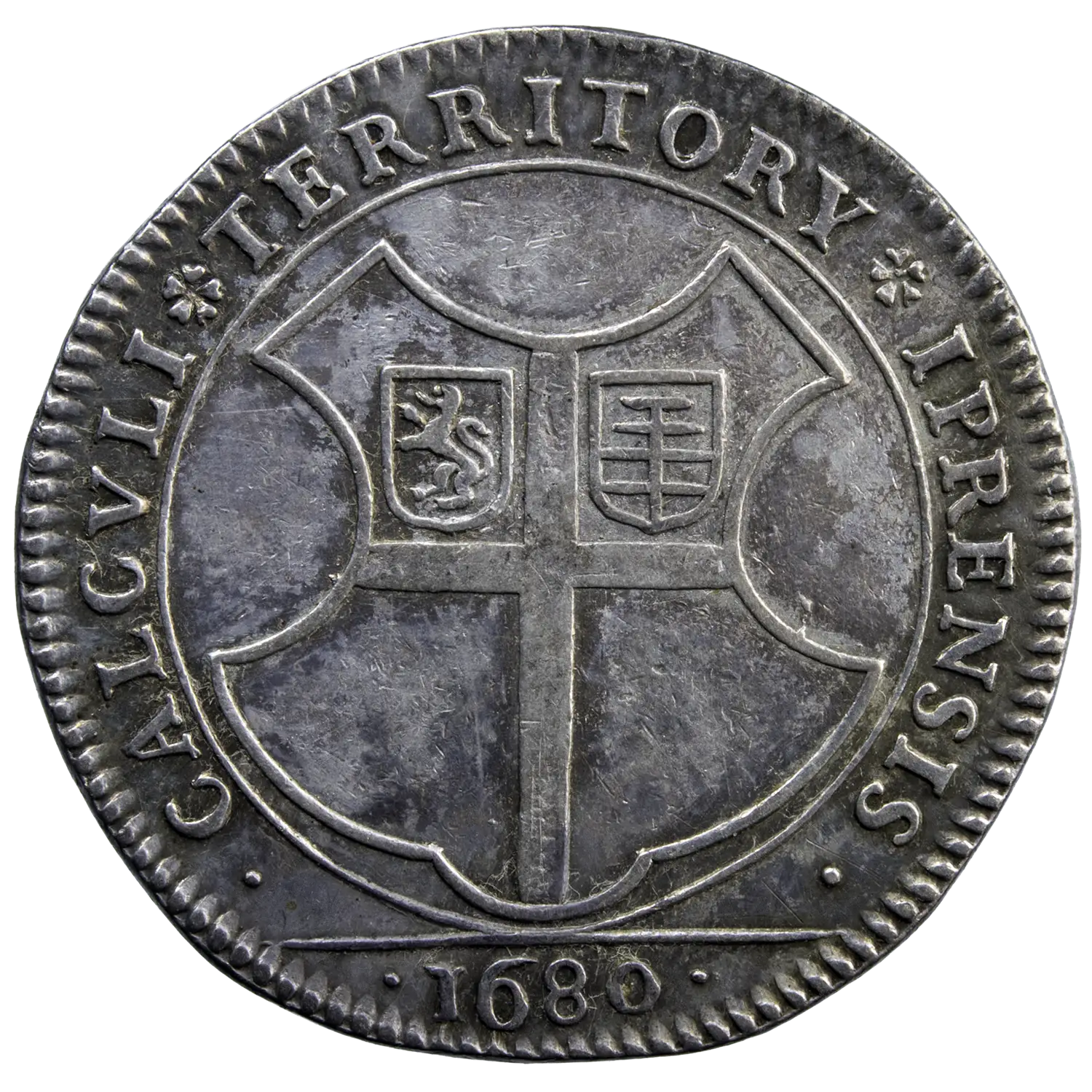 Louis XIV jeton 1680 pour Ypres