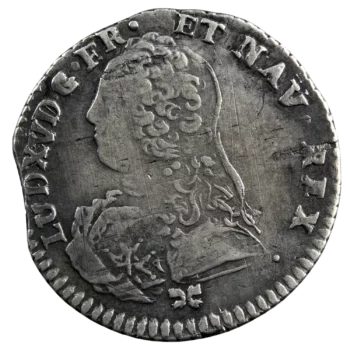 Louis XV dixième d'écu 1736 Grenoble