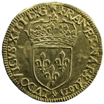 Louis XIII Ecu d'or 1615 Paris