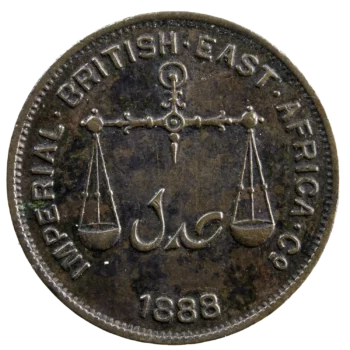 British East Africa Pice 1888