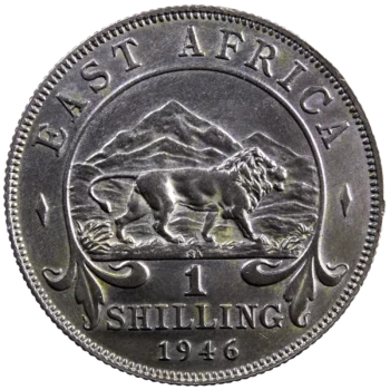 British East Africa Shilling 1946 Pretoria