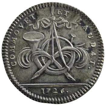 Church of Paris token 1726 for Saint Eustache