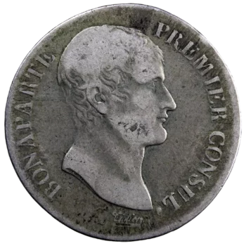 Consulate 5 francs AN 12 Toulouse