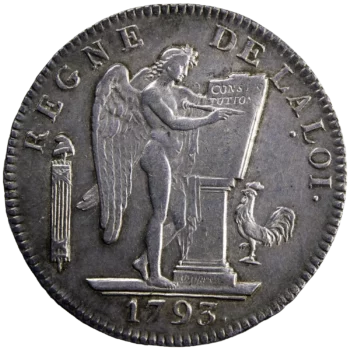 Convention 6 livres 1793 Paris